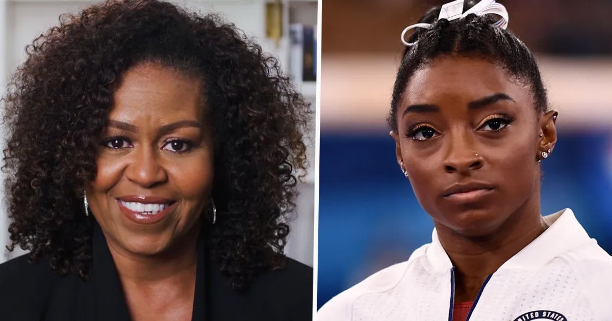 t3 73.jpg?fit=1024%2C538&ssl=1&strip=all - "Yes You're Good Enough, We Support You"- Michelle Obama Sends Sweet Message To Simone Biles