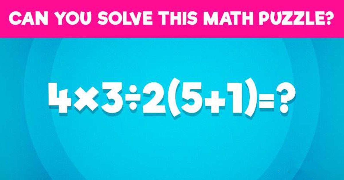 t4 66.jpg?resize=412,232 - Can You Train Your Brain To Figure Out The Answer To This Tricky Math Sum?