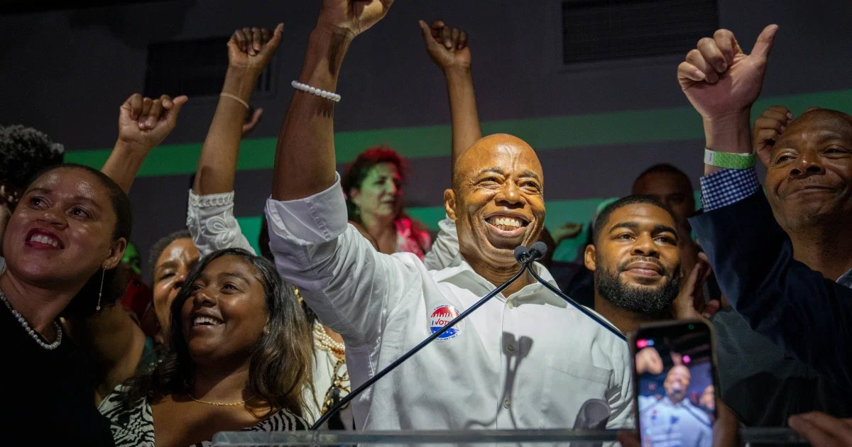 t5 62.jpg?resize=1200,630 - Democrat Famed For Opposing 'Defund The Police' Movement WINS NYC Mayor Nomination