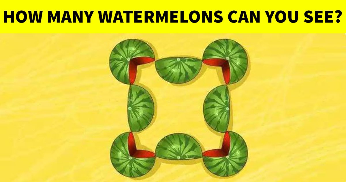 t6 54.jpg?resize=1200,630 - 90% Of Viewers Couldn't Count All The Watermelons In This Image! But Can You?