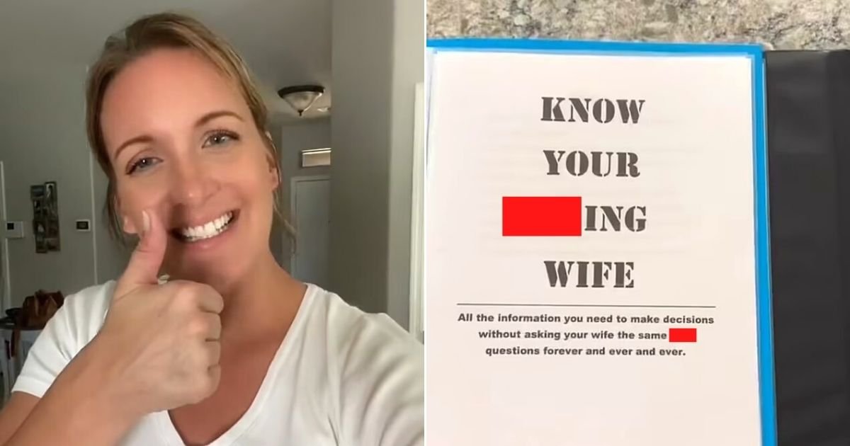 untitled design 4 1.jpg?resize=412,232 - Woman Writes A Brutally Honest 'Wife Guide' So That Her Husband Doesn't Forget The 'Basics'