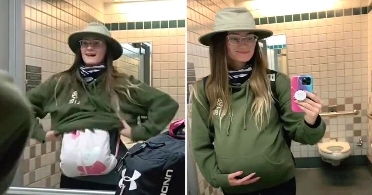 untitled design 9 3.jpg?resize=412,232 - Woman Brags About Pretending To Be Pregnant To Smuggle Extra Baggage On A Plane