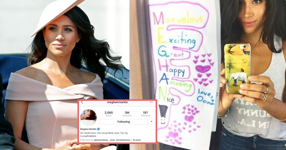 1 42.jpg?resize=412,232 - Meghan Markle's SECRET INSTAGRAM To Follow Her Friends Were Found By Trolls, Leaving Vile Comments On Her Posts