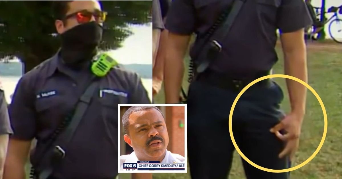 1 43.jpg?resize=412,275 - Virginia Firefighter Under Investigation For Posing With White Supremacist Hand Gesture On Camera