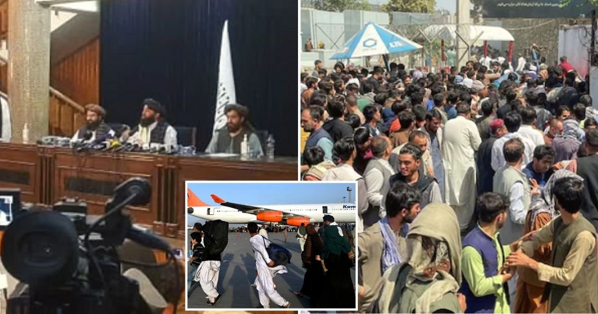 airport3.jpg?resize=412,232 - The Taliban Held First News Conference And Claimed 'There Is A Huge Difference Between Us And The Taliban Of 20 Years Ago'