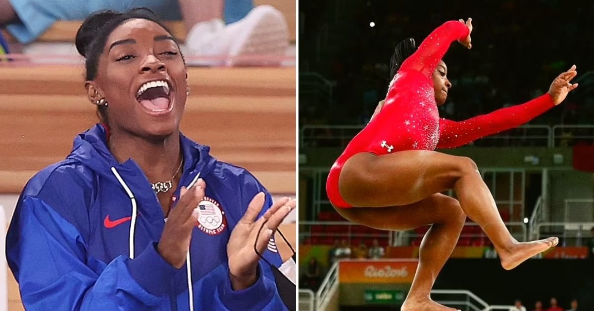 biles5.jpg?resize=412,275 - Olympic Gymnast Simone Biles Set To RETURN For Olympic Gold As She Announces She Will Compete In Balance Beam Final