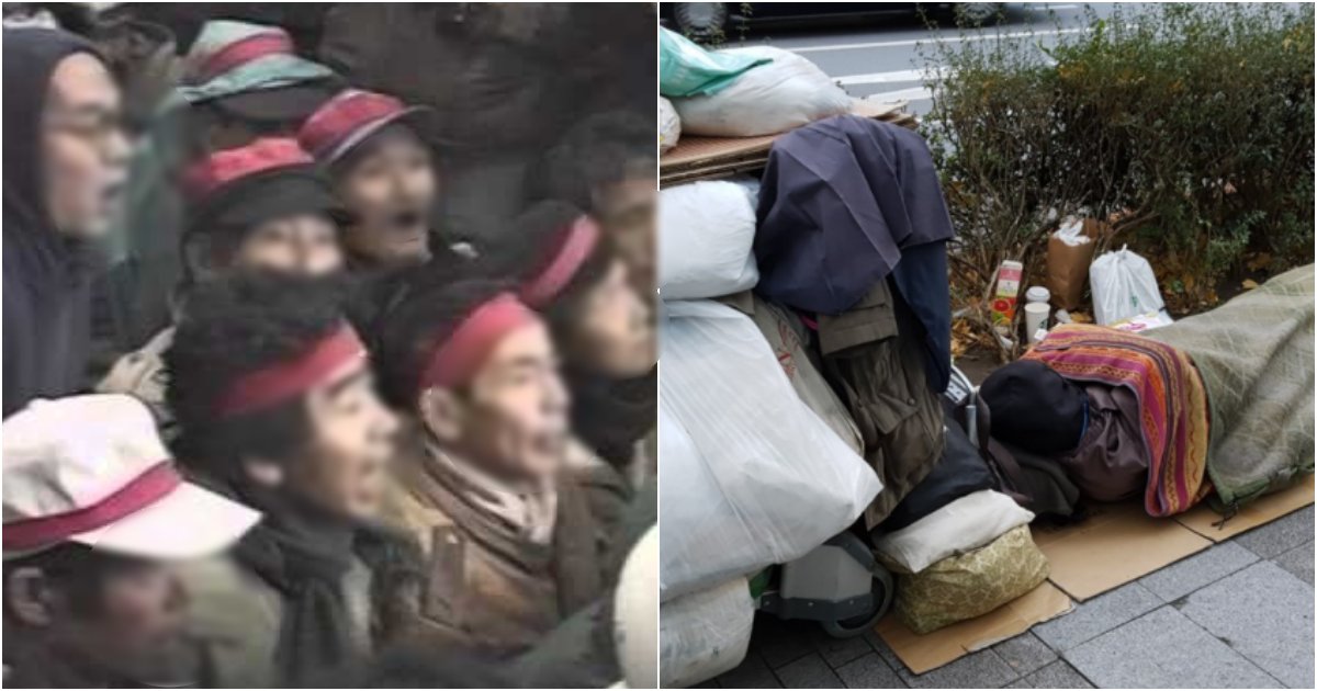 collage 59.png?resize=1200,630 - 현재 일본 정부, 노숙인에게 "스스로 제발 숨어있길 바란다" 라 말한 충격적인 이유