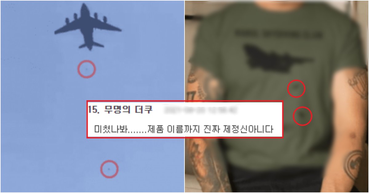 collage 639.png?resize=412,232 - 아프간 탈출, 비행기 추락형제를 '스카이다이빙'으로 조롱해서 티셔츠 만든 기업