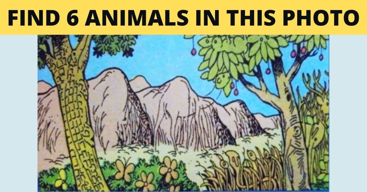 cover 9.jpg?resize=1200,630 - Only Eagle-Eyed People Can Spot ALL 6 ANIMALS In The Photo, But Can YOU?