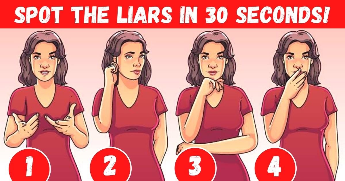 find the liars in 30 seconds.jpg?resize=412,275 - Can You Figure Out Which Of These Women Are Lying To You In Less Than 30 Seconds?