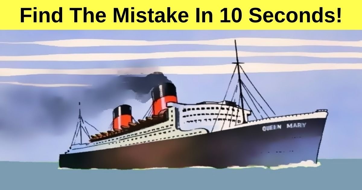 find the mistake in 10 seconds 1 1.jpg?resize=412,275 - 90% Of Viewers Fail To Spot The Mistake In This Picture Of A Ship! But Can You Find The Error?