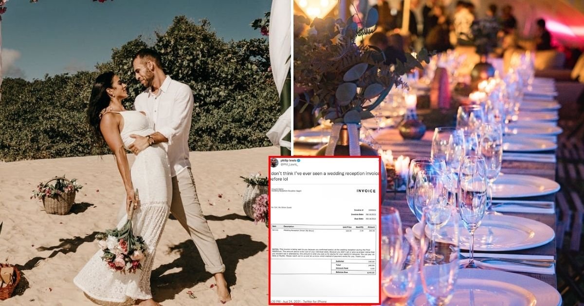 invoice6.jpg?resize=1200,630 - Newlywed Couple Sends $240 Invoice To Guests Who Failed To Show Up At Their Wedding After RSVPing 'Yes'