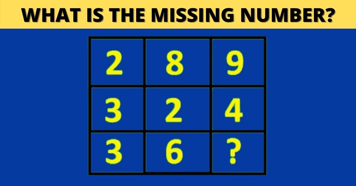 pa images 9.jpg?resize=1200,630 - Can You Determine The Missing Number In Less Than 30 Seconds?