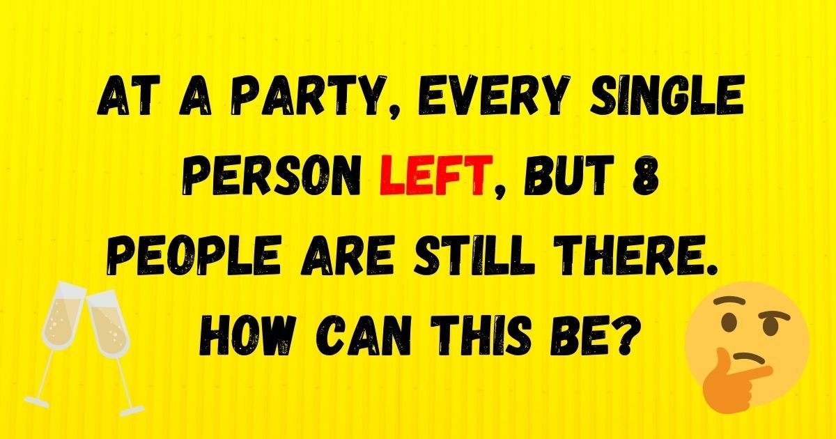 party3.jpg?resize=1200,630 - 90% Of People Couldn't Answer This Question! But Can You?