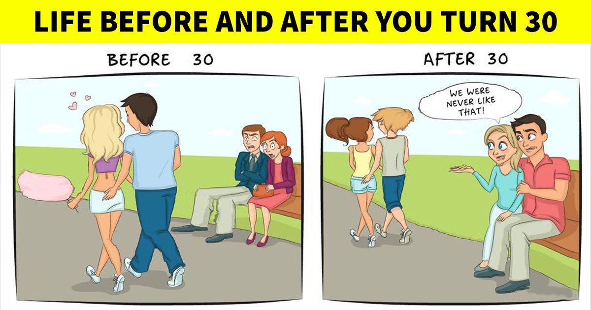 q2 64.jpg?resize=412,232 - Reality Check | Here's What Life Really Looks Like BEFORE & AFTER You Turn 30!