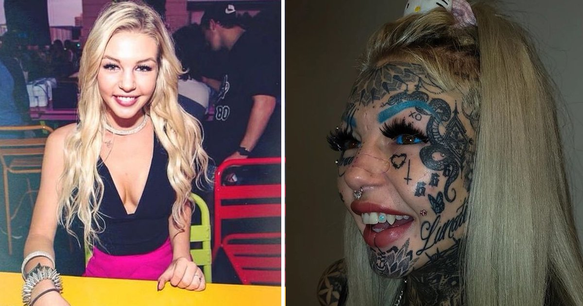 q5 16.jpg?resize=1200,630 - "Stop Ruining Your Face With Ink"- Famous Tattoo Model Blasted By Cruel Trolls