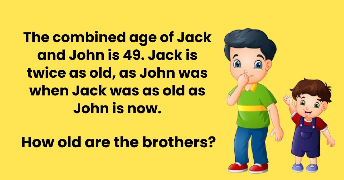 sj thumbnail.png?resize=412,232 - Tricky Riddle For You: How Old Are The Brothers?