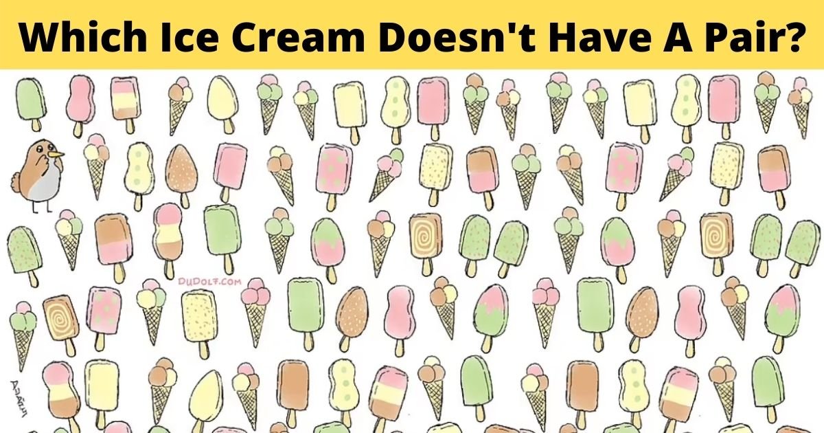 smalljoys 26.jpg?resize=412,275 - One Ice Cream Doesn't Have A Pair, But Can YOU Spot Which One?