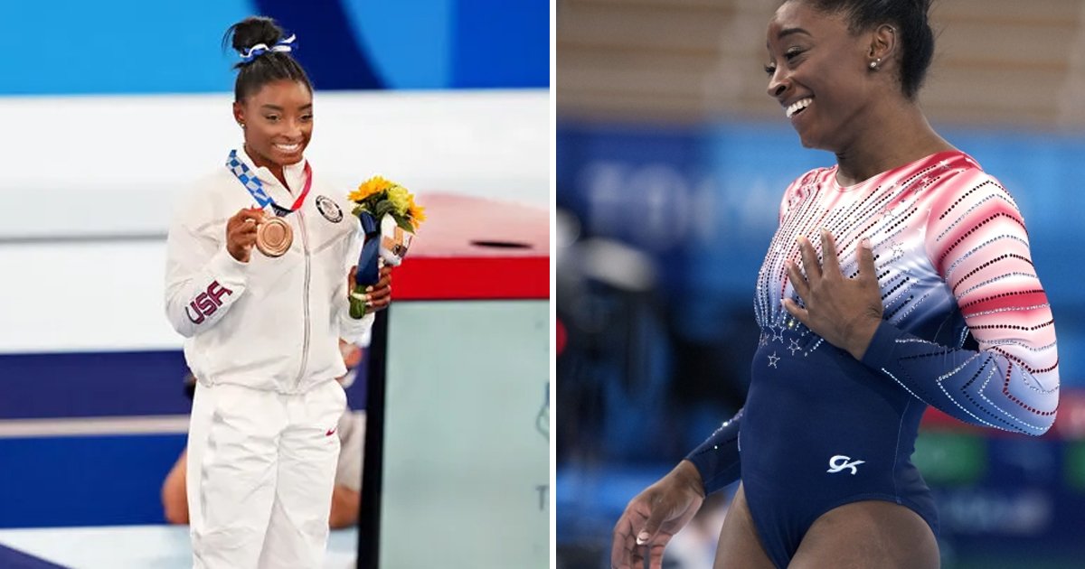 t3 77.jpg?resize=412,275 - BREAKTHROUGH Return For Simone Biles As Gymnast Finishes Olympics With Bronze Medal