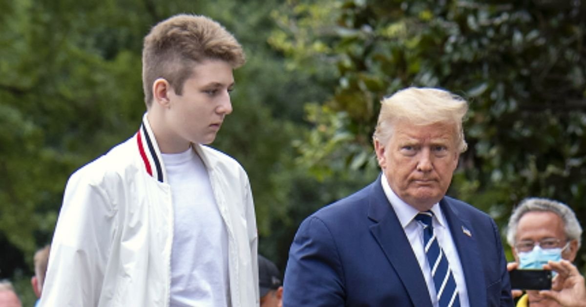 trump6.jpg?resize=1200,630 - Donald Trump Enrolls Son Barron, 15, In A $34,800-A-Year Private School Only 15 Minutes Away From His Mar-A-Lago Country Club