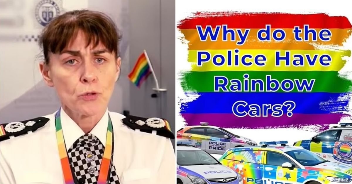 untitled design 15 2.jpg?resize=1200,630 - Police Show Support For The LGBT+ Community By Painting Cars In Pride Colors