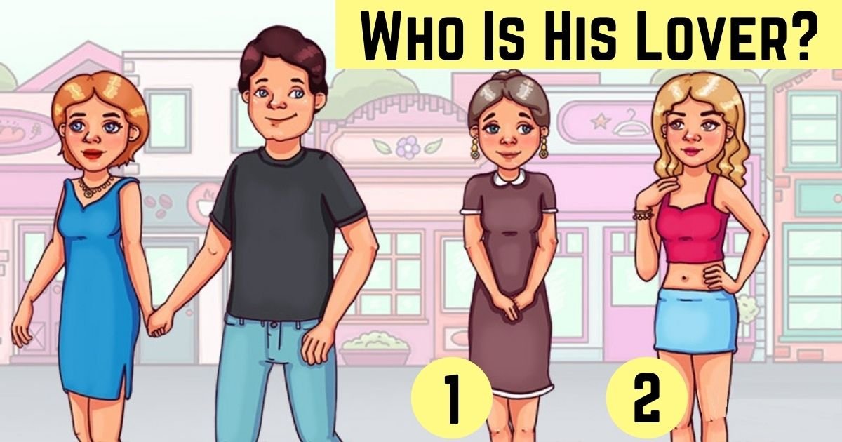 who is his lover.jpg?resize=412,275 - Wife Thinks Her Husband Has A Secret Lover! Is It Woman No. 1 Or Woman No. 2?