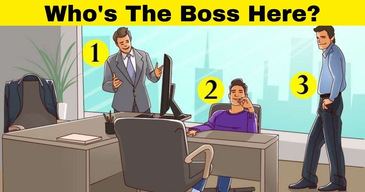 whos the boss here.jpg?resize=1200,630 - Who’s The Boss? Pass This Logic Test By Finding Out Who Owns The Office!