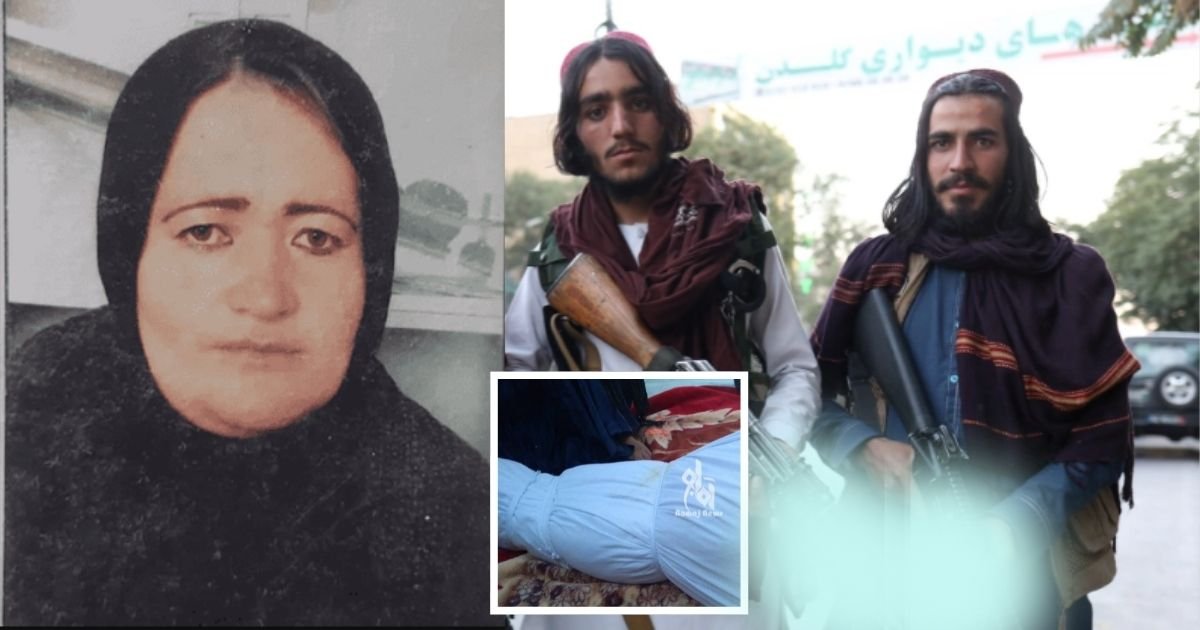 1 12.jpg?resize=412,275 - Taliban Executed 8-Month Pregnant Policewoman In Front Of Her Husband & Kids