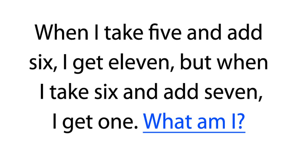 2 1 1.jpg?resize=412,275 - Here's A Riddle That's Driving People Insane! Can You Solve This?