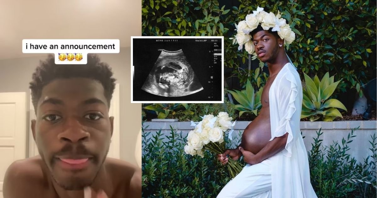 2 10.jpg?resize=412,232 - Lil Nas X Cradles His Baby Bump And Announces He's "Pregnant" With Montero, His Debut Studio Album