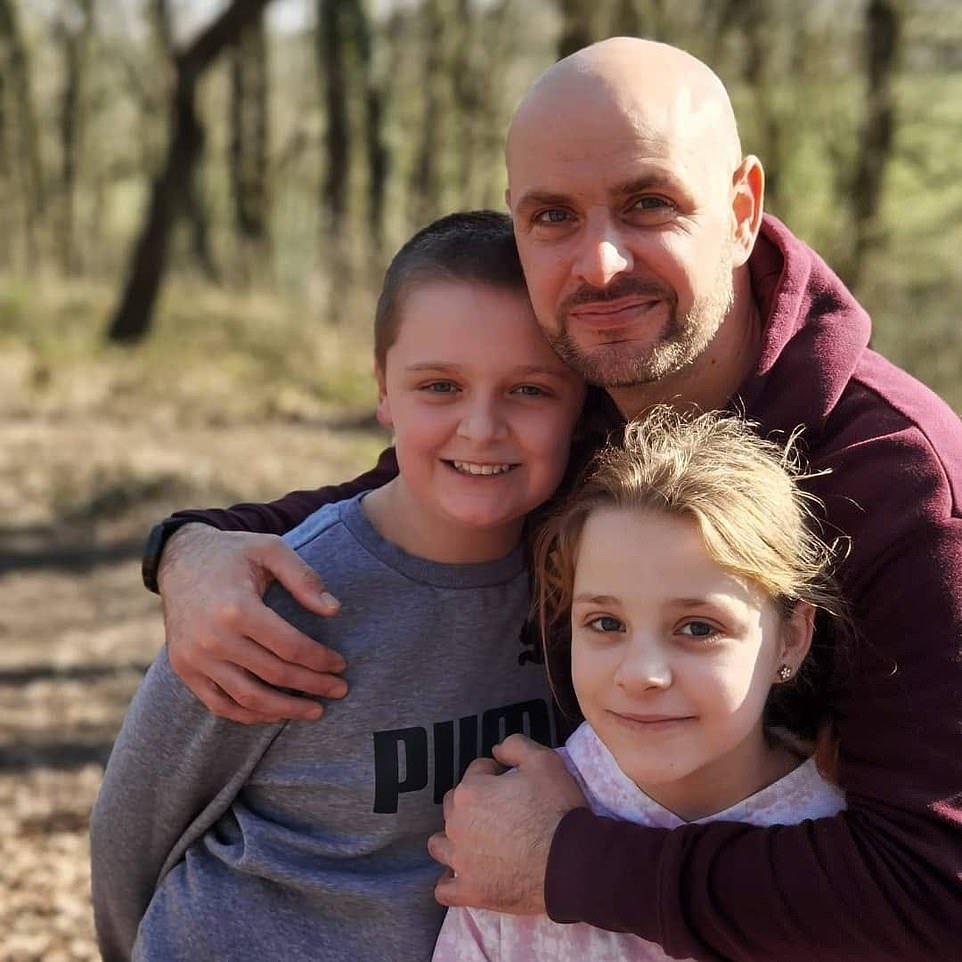 Jason Bennett, understood to be the father of the two children who were found in the house, paid tribute to them in a number of harrowing posts on social media last night. It is thought his two children are John, 13, and Lacey, 11, and that he was being supported by two friends today