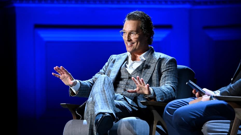 Matthew McConaughey explains how time off helped relaunch his career