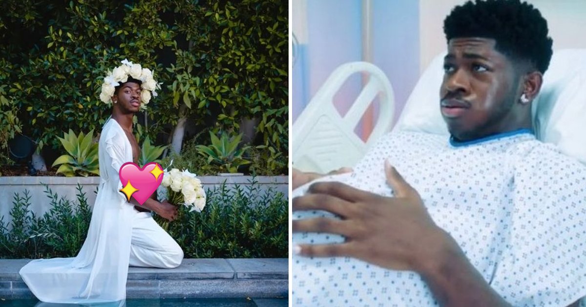 7 12.jpg?resize=1200,630 - Baby 'Montero' Is Here! Lil Nas X Shares Startling Hospital Footage Of Him Giving BIRTH