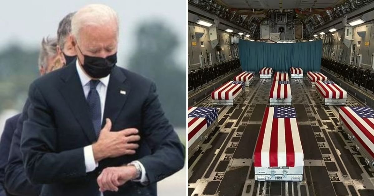 biden2.jpg?resize=412,275 - Grieving Family Of Fallen Marine Screamed At President Biden During Dover Casket Ceremony