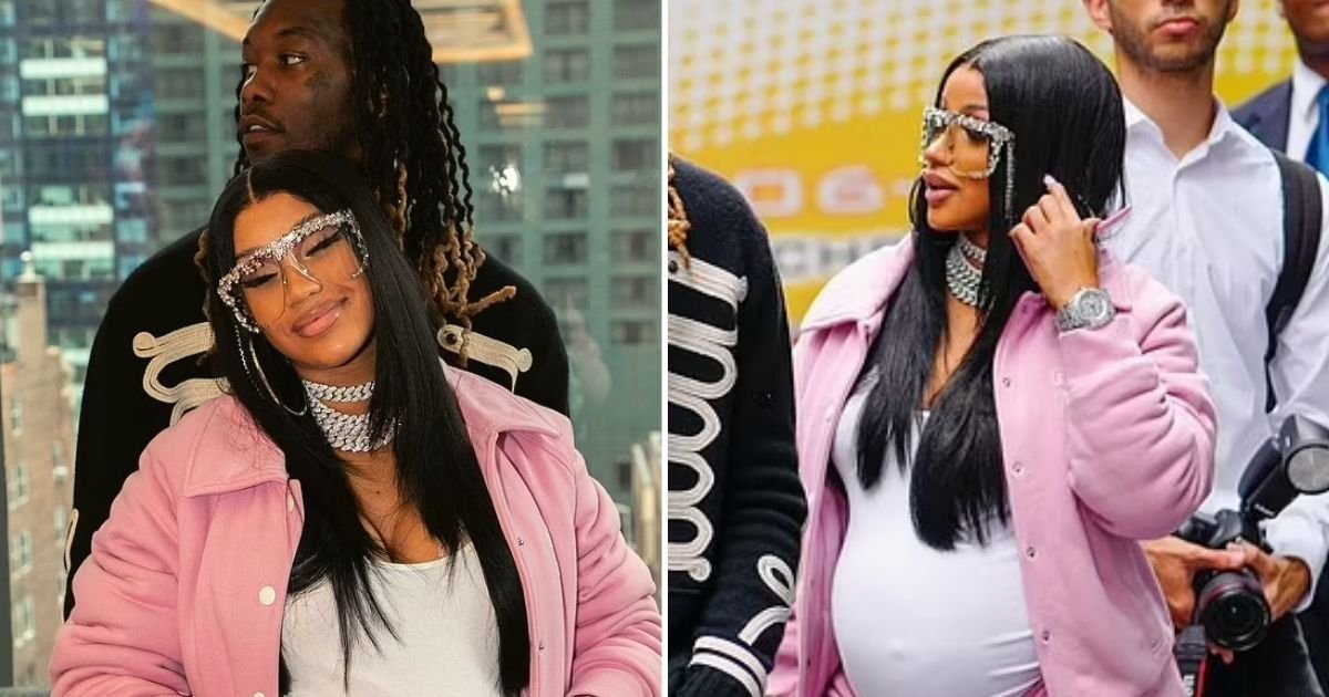 cardi5.jpg?resize=412,232 - Cardi B Shares First Photo Of Her Second Baby With Rapper Husband Offset