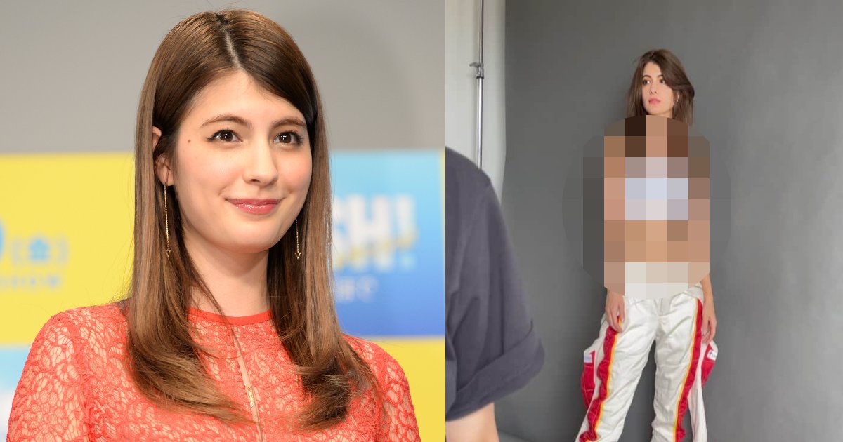 マギー レーシングスーツを脱ぎ 白下着 丸見えにファンも歓喜 ガン見しちゃう セクシーすぎる Hachibachi