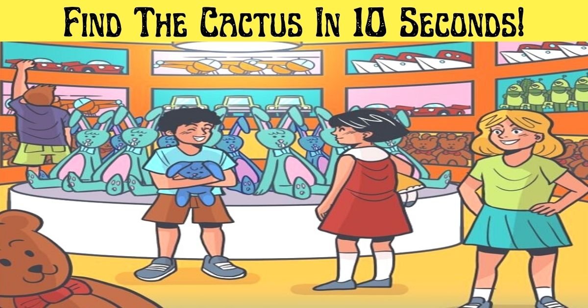 find the cactus in 10 seconds.jpg?resize=412,275 - 90% Of People Can't Spot The Hidden Cactus In This Picture Puzzle! Can You Find It?