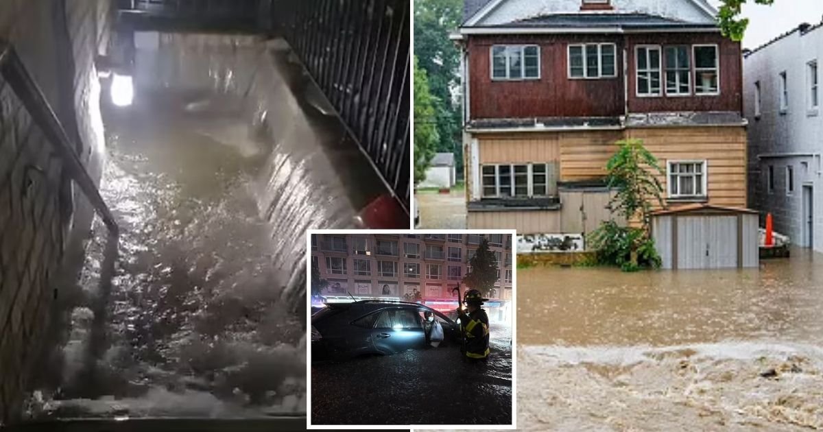flood5.jpg?resize=1200,630 - At Least Nine Died, Including A 2-Year-Old And Four Who Got 'Trapped In Their Basements' After Hurricane Ida Sparked Flash Flooding In New York City