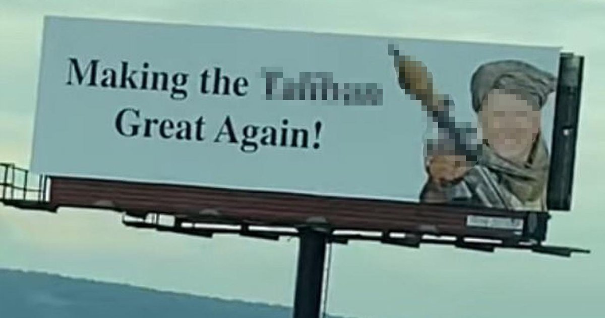 q1 75.jpg?resize=412,232 - "Making The Taliban Great Again!"- GOP Senator BASHES Biden With 30 Billboards In Pennsylvania