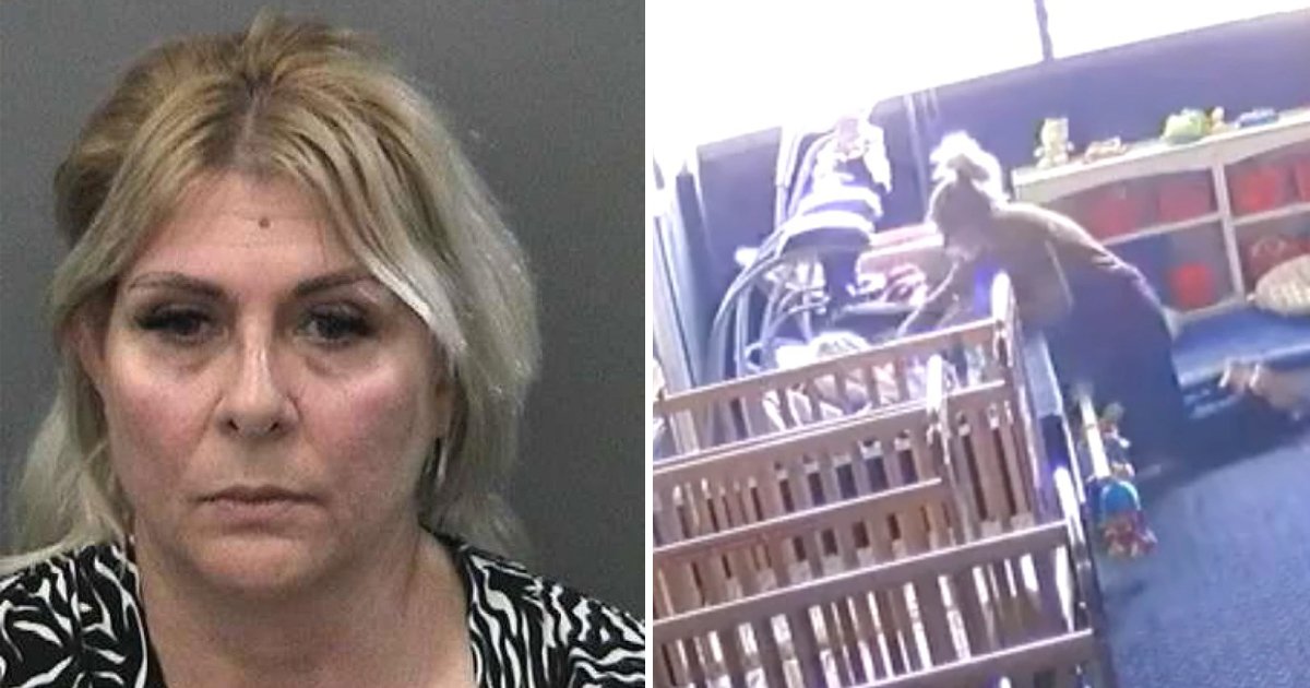 q3 4.jpg?fit=1024%2C538&ssl=1&strip=all - Day Care Worker Jailed As Video Catches Her 'Abusing' Innocent 1-Year-Old Child In Florida