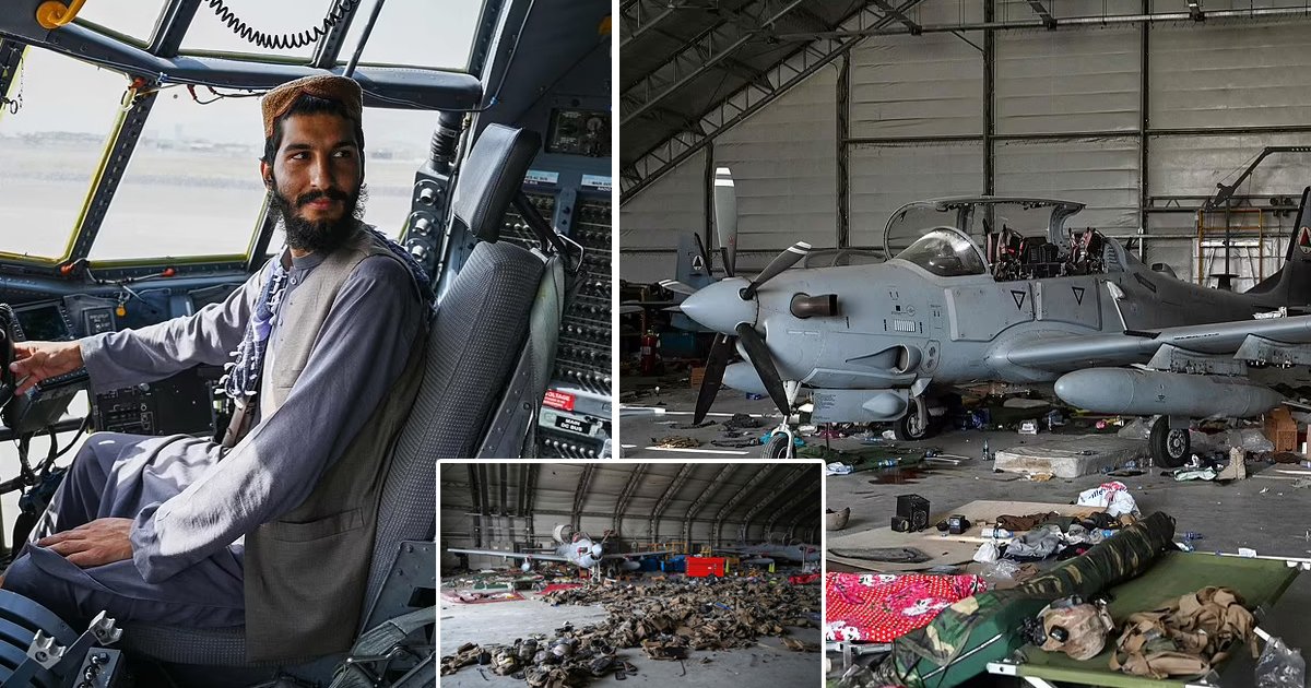 q3 63.jpg?resize=412,275 - Taliban Feel 'Angry & Betrayed' As US Troops Destroy 73 Planes While Leaving Trash At Airport