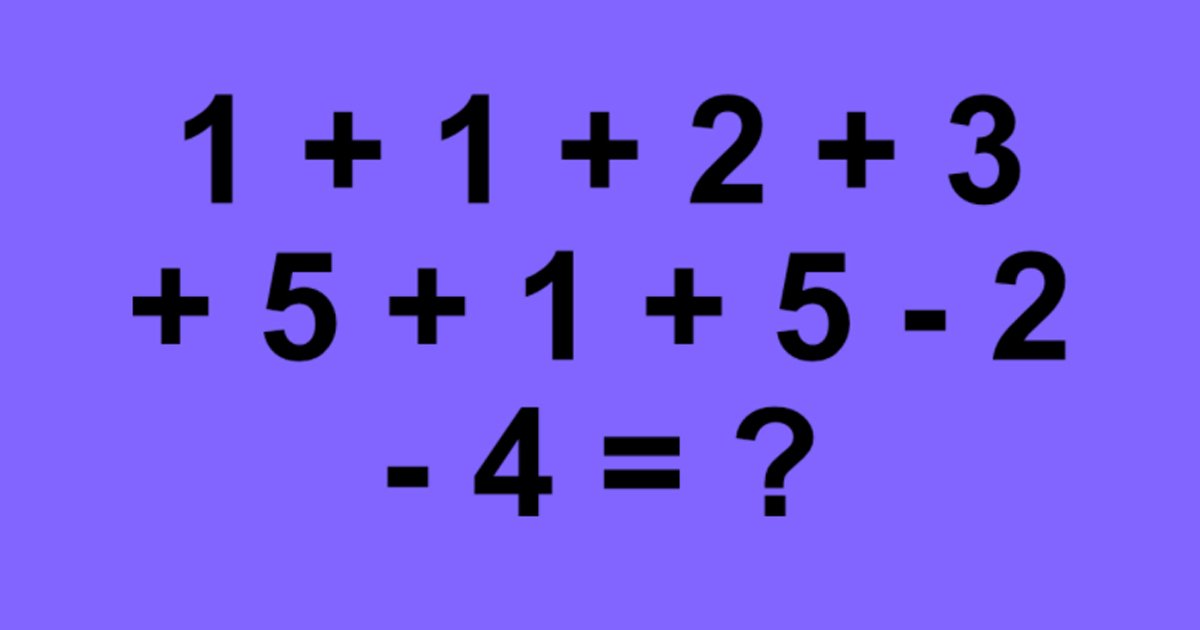 q8 3.jpg?resize=412,275 - This Math Riddle Is Stumping The Smartest Of People! Where Do You Stand?