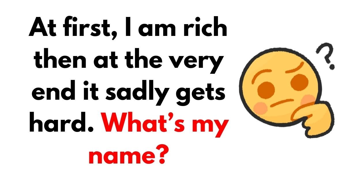 richard2.jpg?resize=1200,630 - 'What's My Name?' 9 Out Of 10 People FAIL To Solve This Simple Riddle But Can You Answer It?