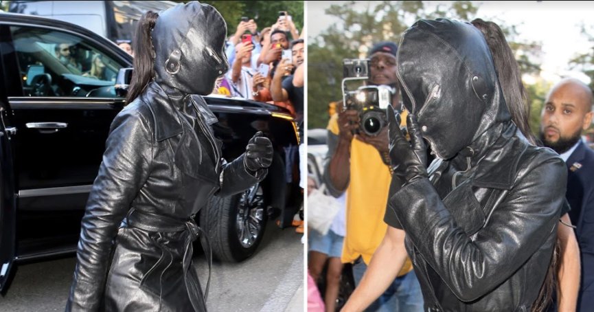 screenshot 2021 09 14 160711.png?resize=412,232 - All-Leather Black Dominatrix Dress! Keeping Her Record, Kim Kardashian West Sets New Trend In Fashion Industry