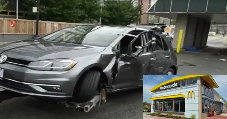 Totally Crushed Between A Building And His Own Car! Man Found Dead In ...