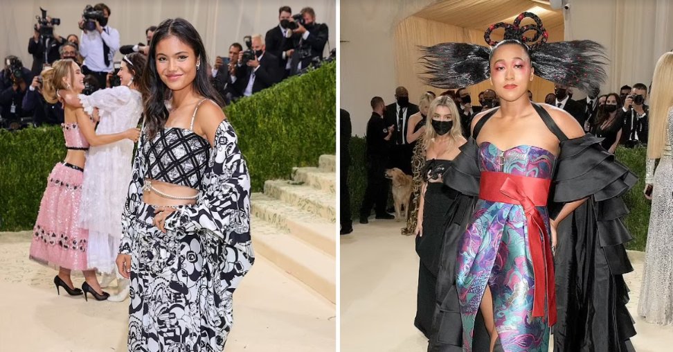 screenshot 2021 09 15 173011.png?resize=1200,630 - 18-Year-Old Emma Raducanu Steals the Show (Met Gala 2021) Effortlessly In Her Glamorous Monochrome Chanel Outfit And Tiffany Statement Jewelry