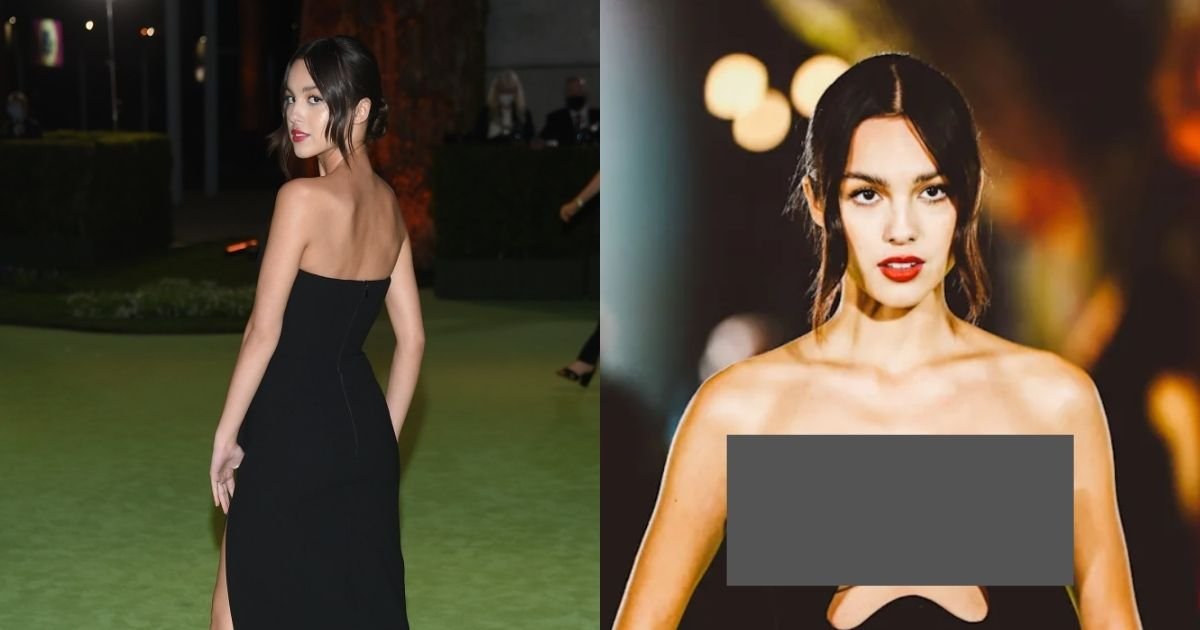 smalljoys 57.jpg?resize=1200,630 - 18-Year-Old Olivia Rodrigo Sparks Debate Over Her Black YSL Daring Dress, With Some Saying Her Outfit Is Too Revealing For Her Age