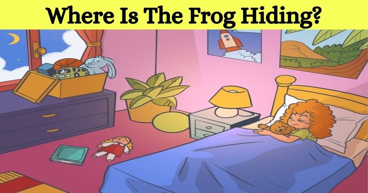 where is the frog hiding.jpg?resize=1200,630 - 90% Of Viewers Couldn't Spot The Frog In This Picture! But Can You See It?