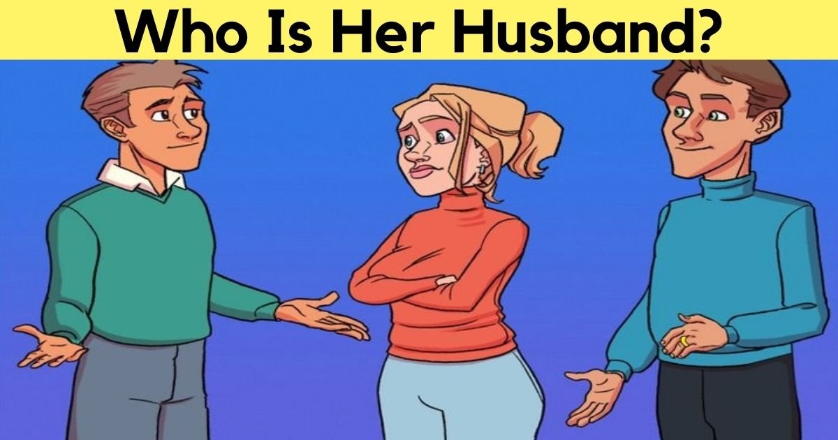 who is her husband.jpg?resize=412,232 - Can You Find Out Who Is The Woman's Husband By Taking One Look At This Picture?