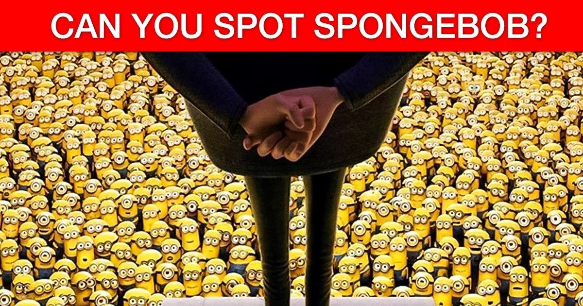 101.jpg?resize=1200,630 - What Is SpongeBob Doing With Minions? Spot Him And Send Him Back To Nickelodeon